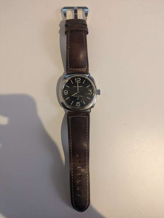 パネライ ラジオミール 3デイズあっちゃいお（高級時計）の商品画像 - 査定依頼日：2025年3月9日 - 最高査定価格：450,000円