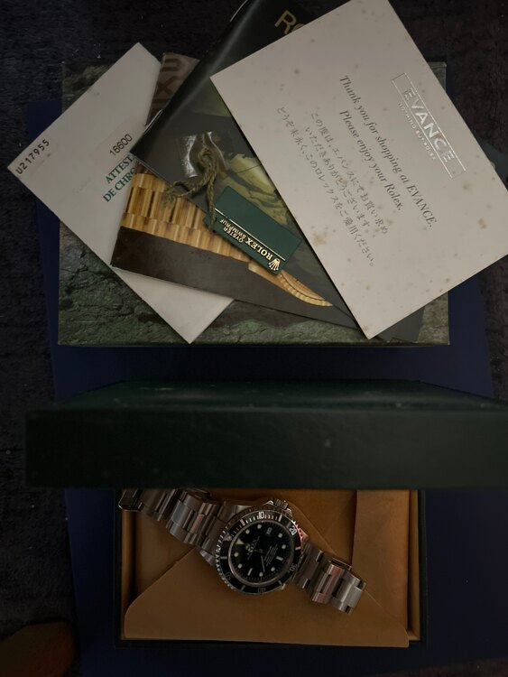 ロレックス シードゥエラー 1660（高級時計）の商品画像 - 査定依頼日：2025年4月13日 - 最高査定価格：1,150,000円