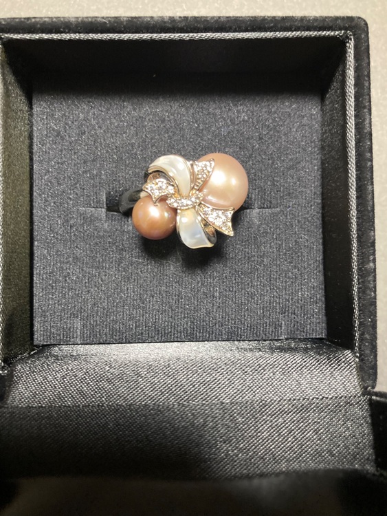 SV950pc 淡水パールデザインリング（宝石）の商品画像 - 査定依頼日：2025年11月30日 - 最高査定価格：5,000円