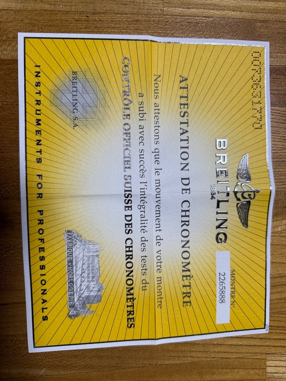 ブライトリング その他 （高級時計）の商品画像 - 査定依頼日：2025年11月16日 - 最高査定価格：650,000円