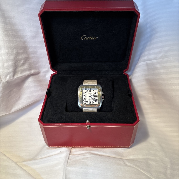 カルティエ サントス サントス100m（高級時計）の商品画像 - 査定依頼日：2025年12月2日 - 最高査定価格：720,000円