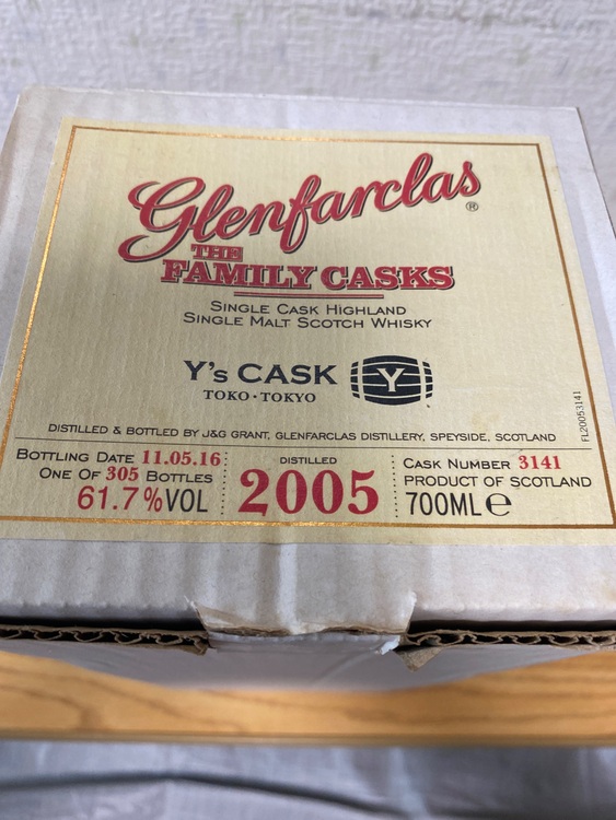 グレンファークラスザファミリーカスクYsカスク2005-2016 61.7%（お酒）の商品画像 - 査定依頼日：2025年10月29日 - 最高査定価格：7,000円