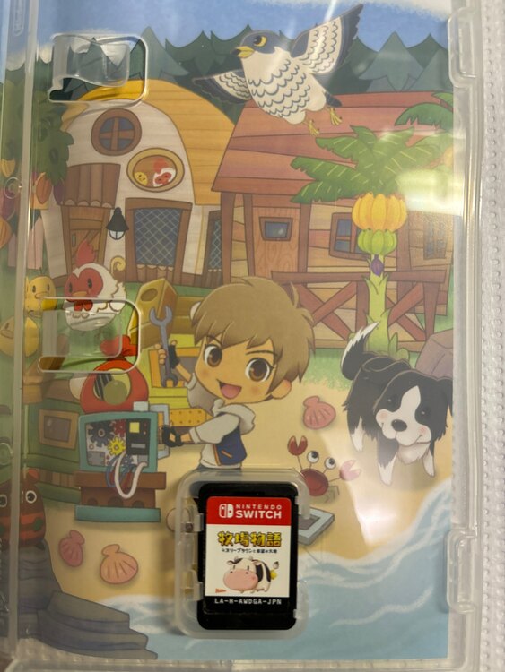 任天堂Switch 牧場物語オリーブタウンと希望の大地（ゲーム機本体・ゲームソフト）の商品画像 - 査定依頼日：2024年12月22日 - 最高査定価格：1,000円