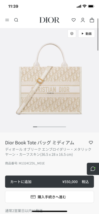 ディオール  （ブランドバッグ）の商品画像 - 査定依頼日：2025年7月27日 - 最高査定価格：300,000円