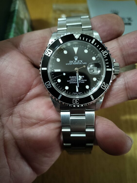 ロレックス サブマリーナー 1661（高級時計）の商品画像 - 査定依頼日：2026年2月12日 - 最高査定価格：1,600,000円