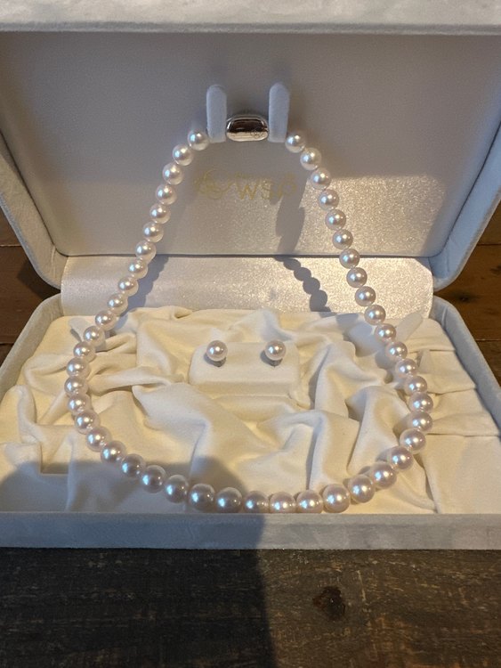 アコヤ真珠　真珠鑑別鑑定書つき　（宝石）の商品画像 - 査定依頼日：2023年6月22日 - 最高査定価格：50,000円