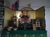 5月人形兜一式（美術品・骨董品）の商品画像 - 査定依頼日：2026年5月14日 - 最高査定価格：1,000円