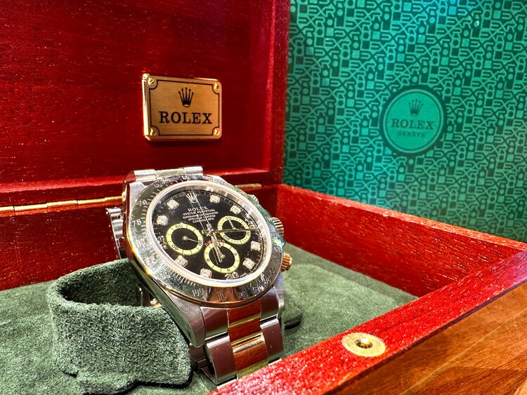 ロレックスデイトナコンビ（高級時計）の商品画像 - 査定依頼日：2025年1月17日 - 最高査定価格：2,250,000円