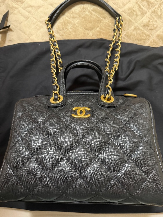シャネル　ボーリングバッグ（ブランドバッグ）の商品画像 - 査定依頼日：2026年1月9日 - 最高査定価格：700,000円