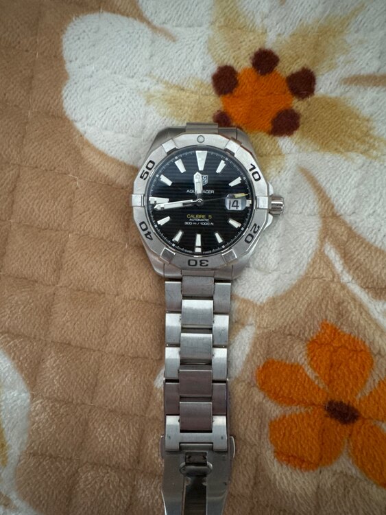 タグホイヤー アクアレーサー （高級時計）の商品画像 - 査定依頼日：2025年5月29日 - 最高査定価格：155,000円