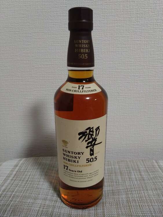 響17年（お酒）の商品画像 - 査定依頼日：2025年4月3日 - 最高査定価格：231,000円