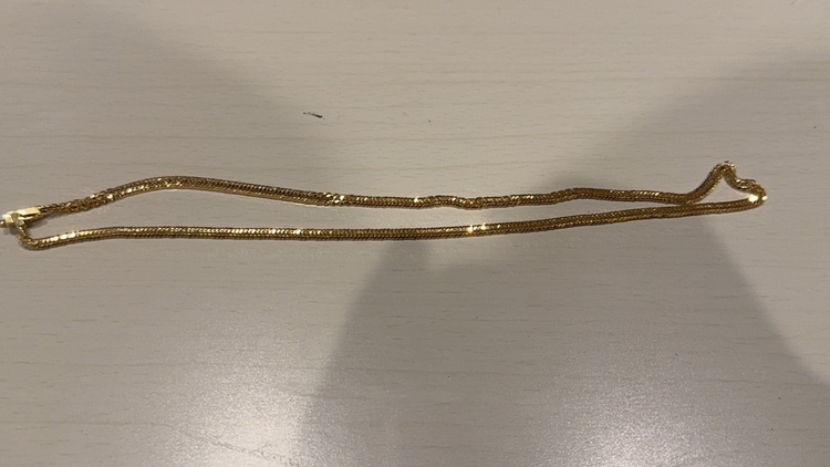 18金ネックレス12面トリプル10.5グラム（金・貴金属）の商品画像 - 査定依頼日：2025年7月29日 - 最高査定価格：125,000円