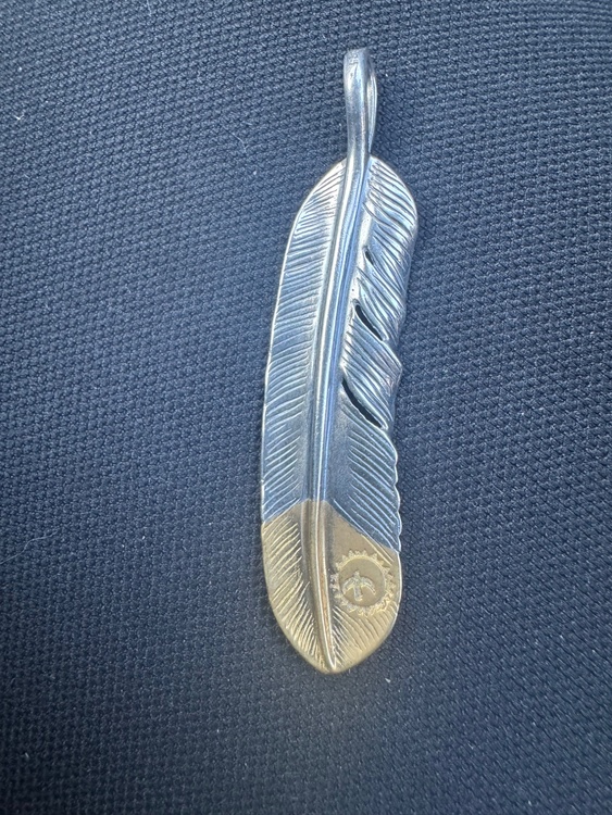 先金特大フェザー左向き（古着・ファッション）の商品画像 - 査定依頼日：2025年12月17日 - 最高査定価格：80,000円