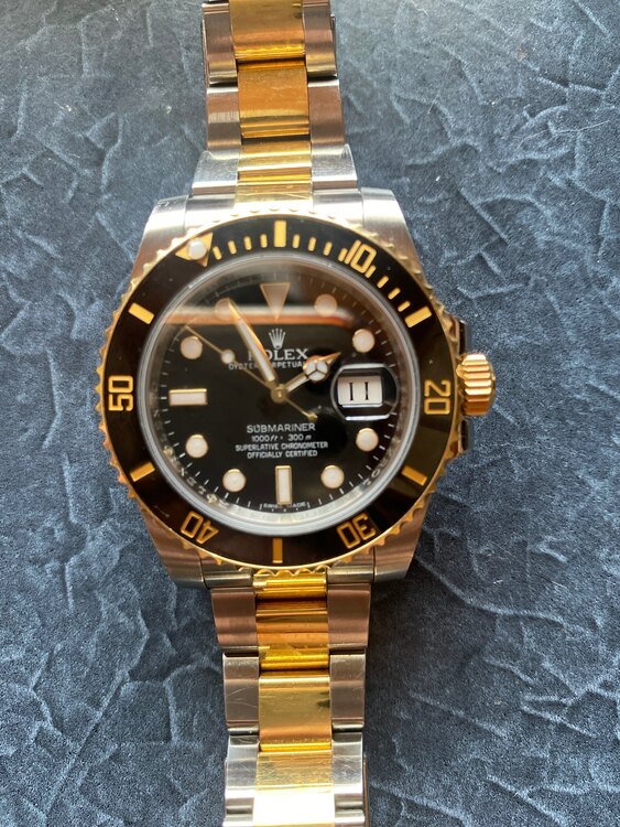 ロレックス サブマリーナー 116613l（高級時計）の商品画像 - 査定依頼日：2025年5月18日 - 最高査定価格：1,850,000円