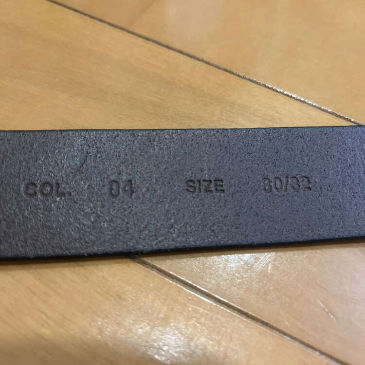 ベルト（古着・ファッション）の商品画像 - 査定依頼日：2025年1月21日 - 最高査定価格：1,000円