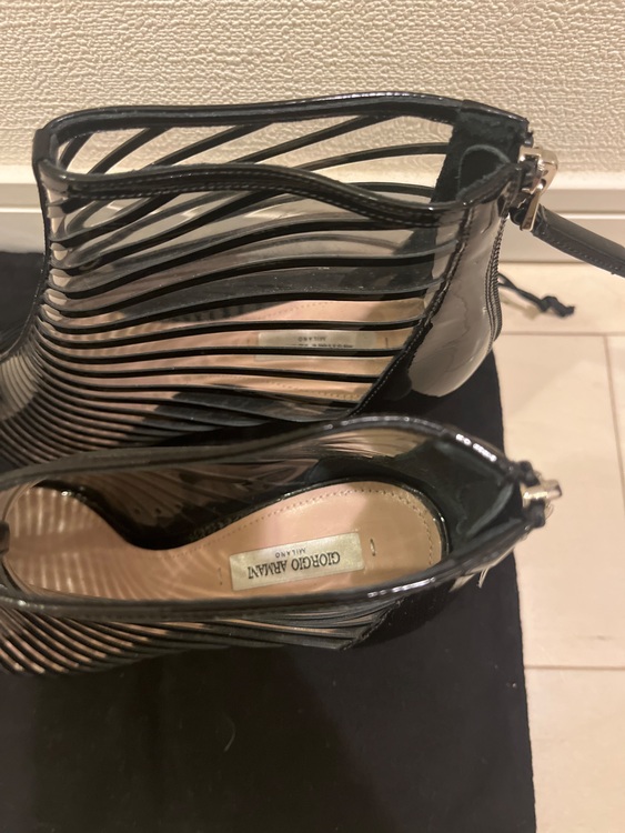 giorgio armaniショートブーツ（古着・ファッション）の商品画像 - 査定依頼日：2025年6月26日