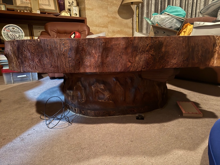 座卓（美術品・骨董品）の商品画像 - 査定依頼日：2026年2月25日 - 最高査定価格：3,000円