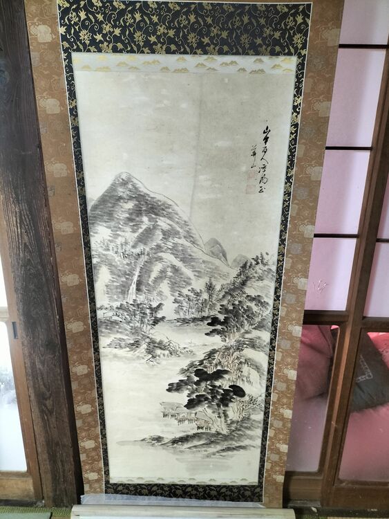 山水画（美術品・骨董品）の商品画像 - 査定依頼日：2025年7月16日 - 最高査定価格：15,000円