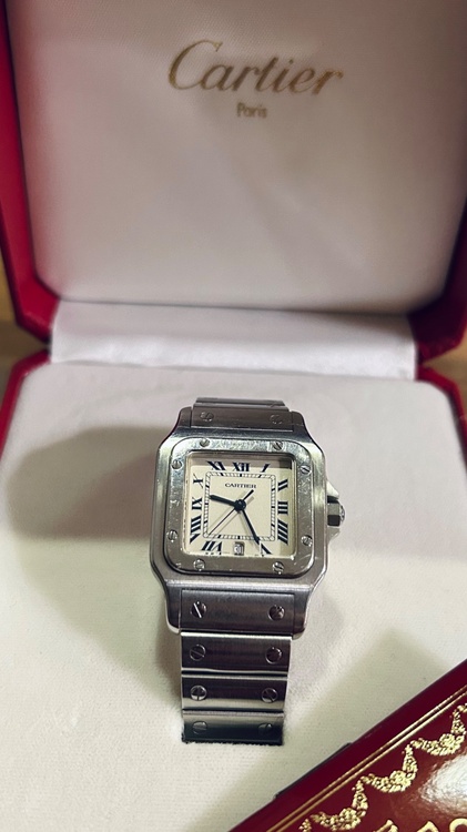 カルティエ　サントス（高級時計）の商品画像 - 査定依頼日：2025年12月6日 - 最高査定価格：570,000円