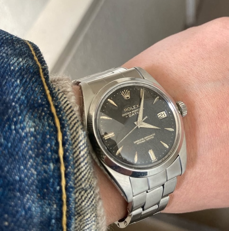 Rolex OYSTER PERPETUAL DATE Ref.1500（高級時計）の商品画像 - 査定依頼日：2025年12月10日 - 最高査定価格：400,000円