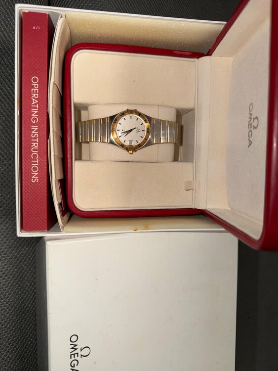 オメガ コンステーション 13123000（高級時計）の商品画像 - 査定依頼日：2026年4月4日 - 最高査定価格：180,000円