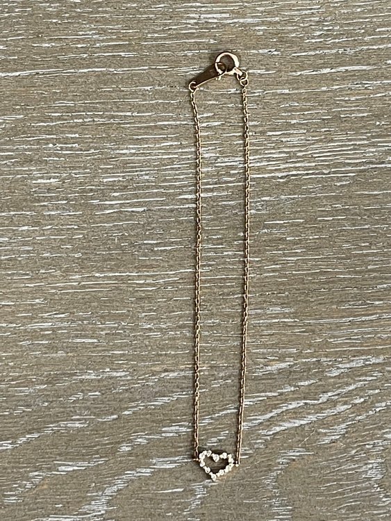 Agete アガット　ダイヤモンドブレスレット（金・貴金属）の商品画像 - 査定依頼日：2022年10月25日 - 最高査定価格：5,000円