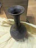 備前焼花瓶（美術品・骨董品）の商品画像 - 査定依頼日：2026年2月24日 - 最高査定価格：2,000円