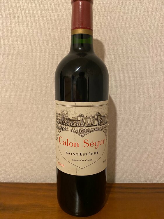 Chateu Calon Segur 2008 GRAND CRU CLASS（お酒）の商品画像 - 査定依頼日：2026年3月18日 - 最高査定価格：10,000円