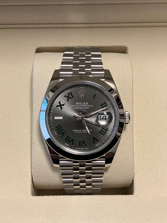 デイトジャスト41（高級時計）の商品画像 - 査定依頼日：2025年11月29日 - 最高査定価格：1,750,000円