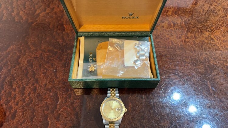 ロレックス デイトジャスト 1626（高級時計）の商品画像 - 査定依頼日：2025年2月23日 - 最高査定価格：1,000,000円