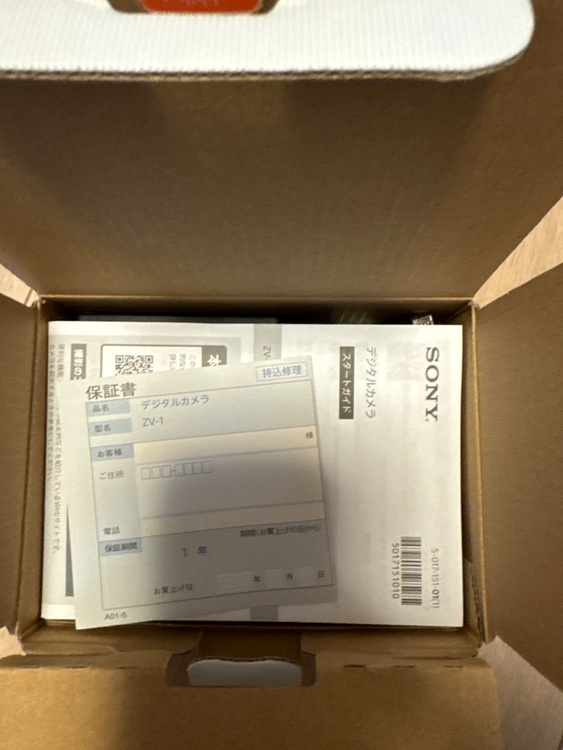 SONY VLOGCAM（カメラ）の商品画像 - 査定依頼日：2026年3月2日 - 最高査定価格：55,000円