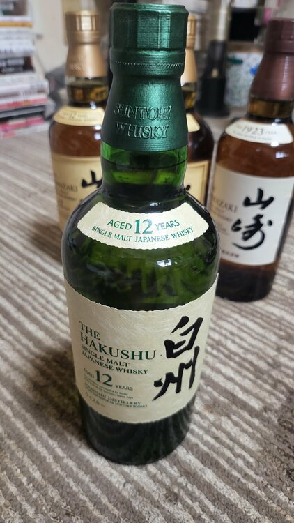 モルトウイスキー白州12年（お酒）の商品画像 - 査定依頼日：2026年9月21日 - 最高査定価格：19,500円