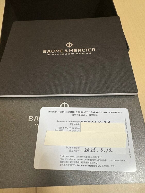 MOA10123（高級時計）の商品画像 - 査定依頼日：2025年3月31日 - 最高査定価格：132,000円