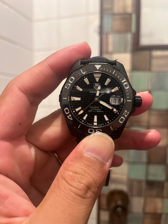 タグホイヤー アクアレーサー WAY218（高級時計）の商品画像 - 査定依頼日：2025年10月14日 - 最高査定価格：180,000円