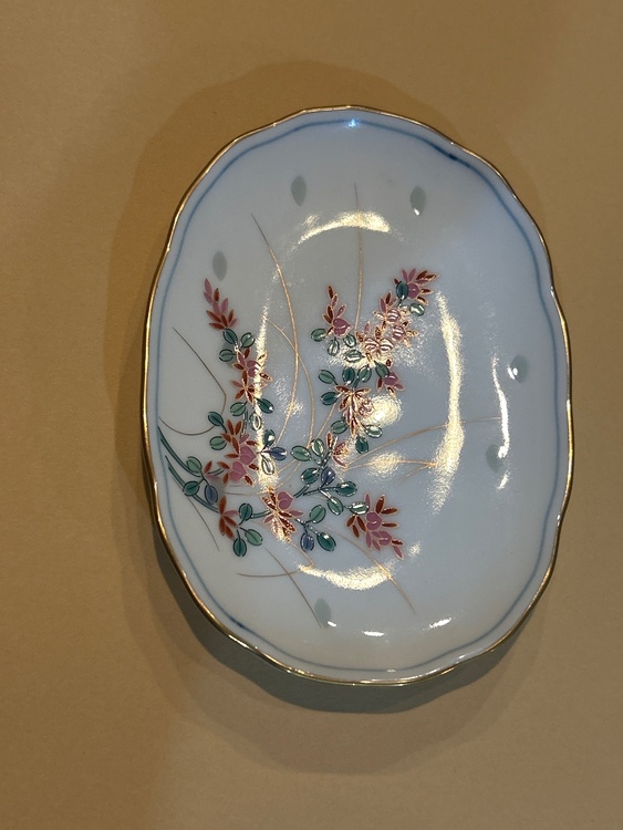 其泉作　ホタル手草花文　小皿揃（美術品・骨董品）の商品画像 - 査定依頼日：2026年1月25日 - 最高査定価格：800円