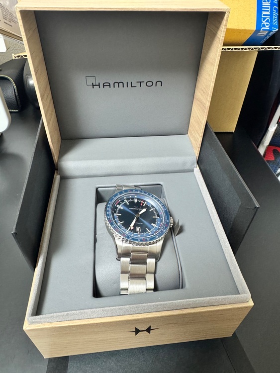 ハミルトン　カーキアビエーション（高級時計）の商品画像 - 査定依頼日：2025年7月14日 - 最高査定価格：50,000円