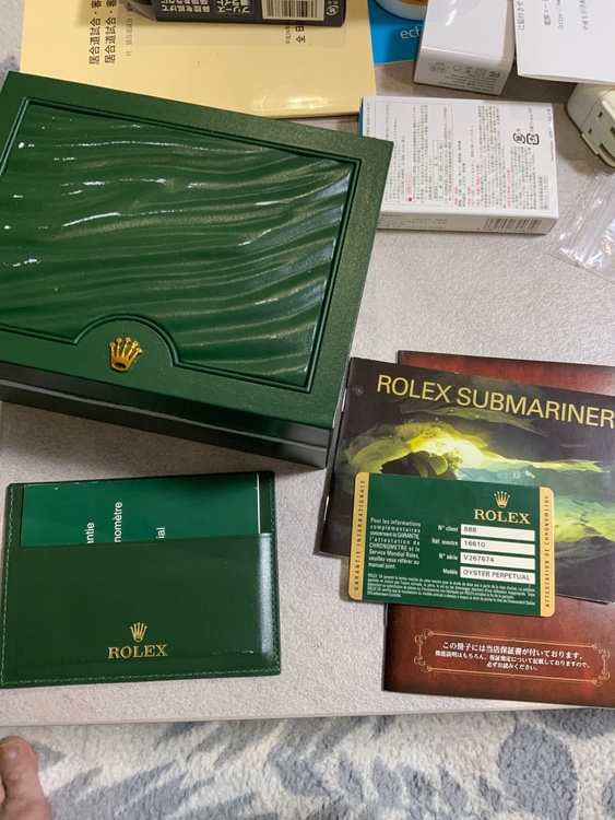 ロレックス サブマリーナー 1661（高級時計）の商品画像 - 査定依頼日：2025年12月12日 - 最高査定価格：1,500,000円