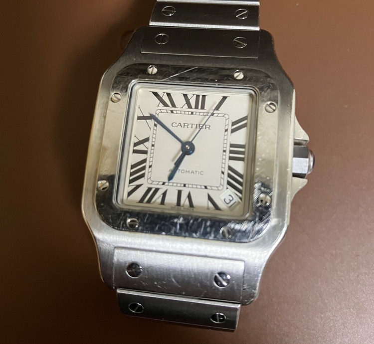 カルティエ サントス サントス ガルべXL 2823 （高級時計）の商品画像 - 査定依頼日：2026年4月3日 - 最高査定価格：780,000円