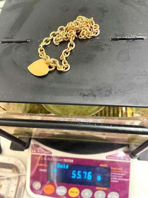 廃盤 ティファニー リターン トゥ ティファニー ハート ネックレス（金・貴金属）の商品画像 - 査定依頼日：2025年3月17日 - 最高査定価格：670,000円