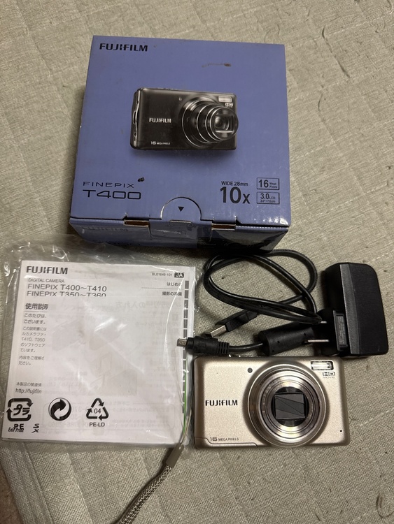 FINEPIX T400（カメラ）の商品画像 - 査定依頼日：2026年9月1日 - 最高査定価格：4,500円
