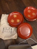 輪島塗　赤皿 10枚セット（食器）の商品画像 - 査定依頼日：2025年11月25日 - 最高査定価格：500円