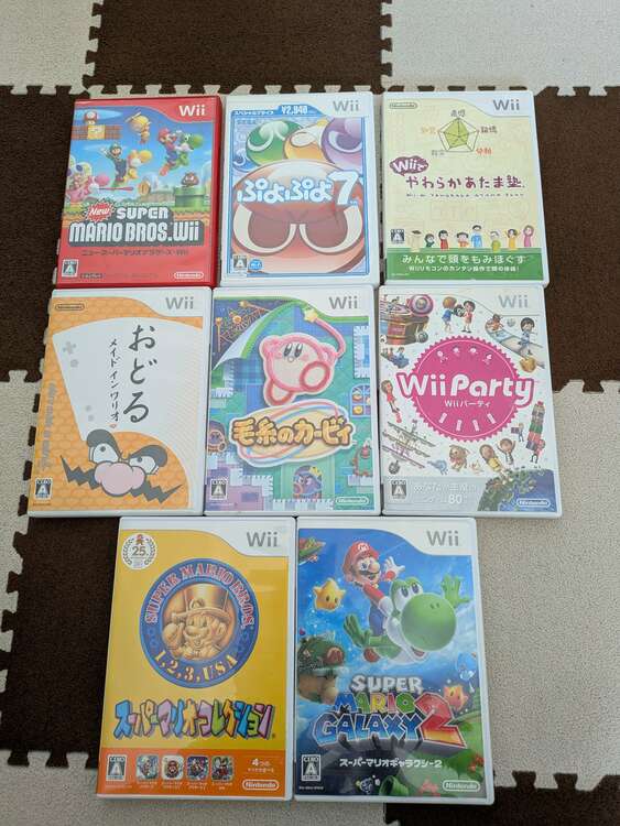 wiiソフト（ゲーム機本体・ゲームソフト）の商品画像 - 査定依頼日：2025年1月18日 - 最高査定価格：3,500円