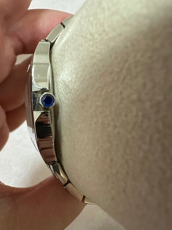 サントスドゥモワゼルLMクオーツ（高級時計）の商品画像 - 査定依頼日：2025年5月5日 - 最高査定価格：350,000円