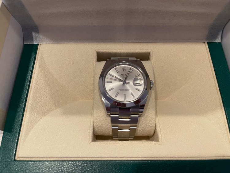 ロレックス デイトジャスト 12630（高級時計）の商品画像 - 査定依頼日：2025年7月30日 - 最高査定価格：1,250,000円