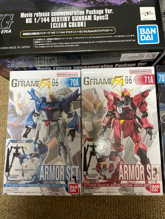 バンダイガンプラSEEDFREEDOM系六点まとめて（フィギュア・プラモデル）の商品画像 - 査定依頼日：2025年5月22日 - 最高査定価格：4,000円