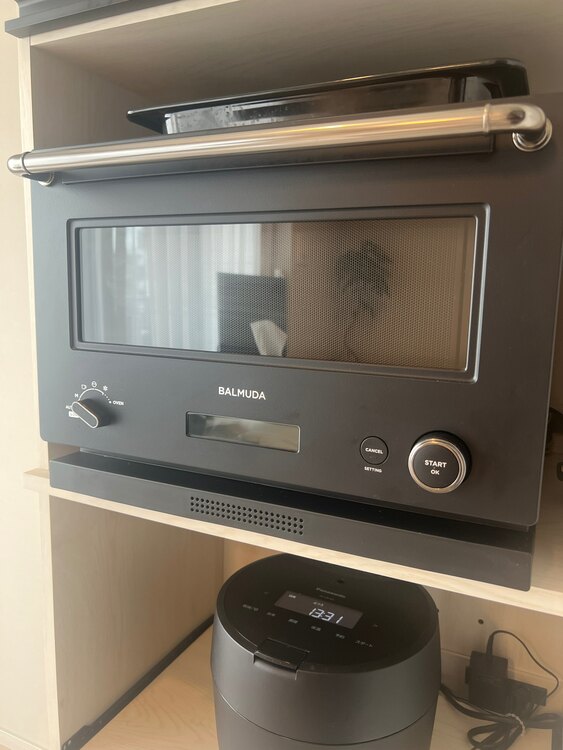 バルミューダ　おーぶんれんじ（家電）の商品画像 - 査定依頼日：2025年5月9日 - 最高査定価格：12,000円