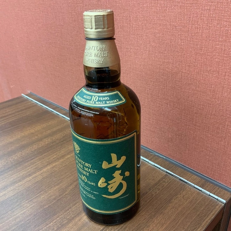 山崎10年グリーンラベル（お酒）の商品画像 - 査定依頼日：2026年4月14日 - 最高査定価格：32,000円