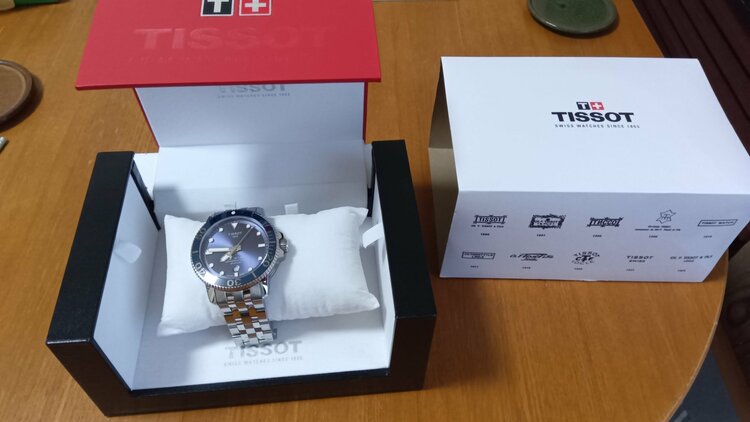 その他 その他 ティソ　シースター（高級時計）の商品画像 - 査定依頼日：2025年12月12日 - 最高査定価格：40,000円