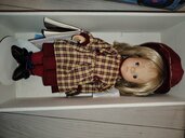 シルヴィア　ナッテラー人形　女の子（美術品・骨董品）の商品画像 - 査定依頼日：2026年4月17日 - 最高査定価格：1,000円