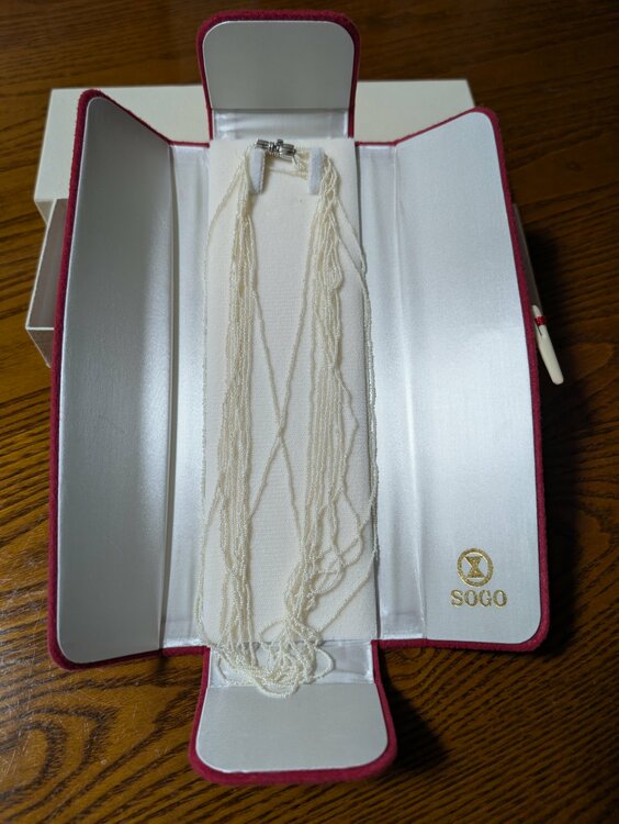 パールネックレス（宝石）の商品画像 - 査定依頼日：2026年2月17日 - 最高査定価格：1,000円